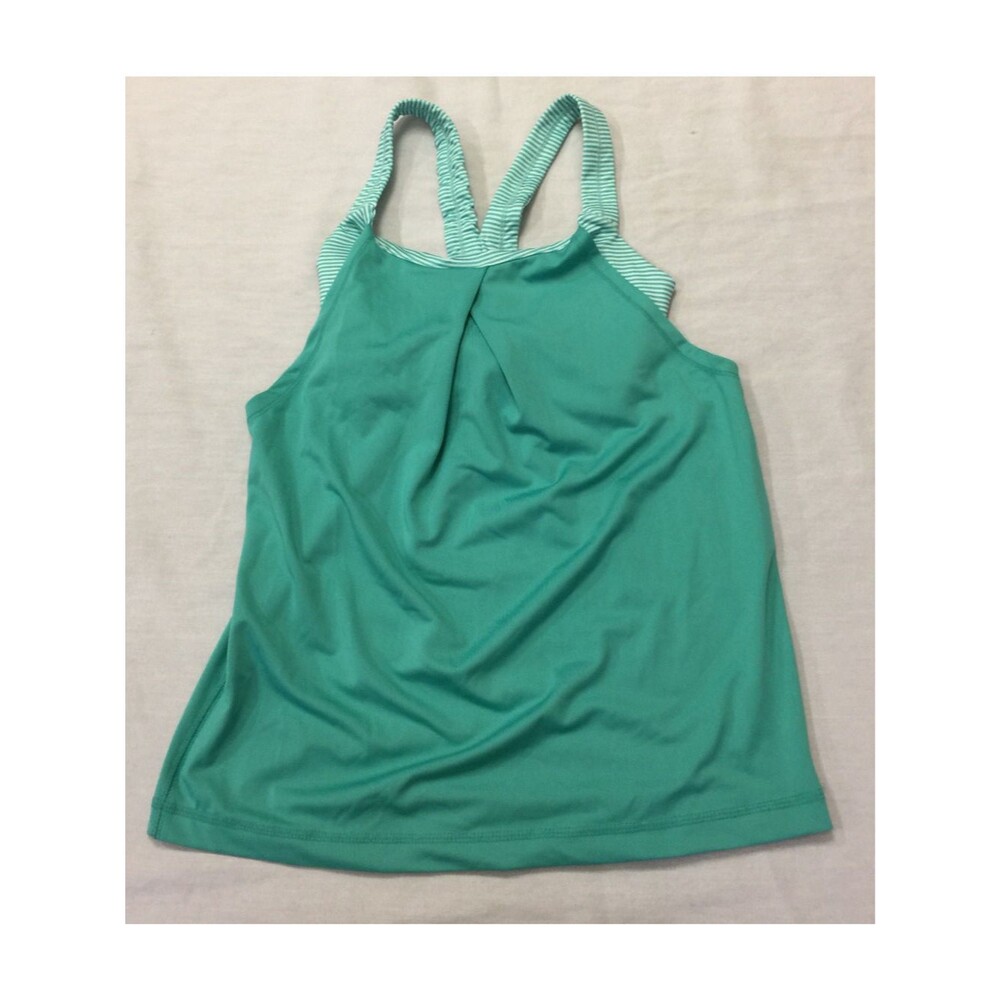 🍏🍏 HIGH ENERGIE WOMENS ATHLETIC TANK TOP WITH BUILT BRA SIZE XS🍏🍏
